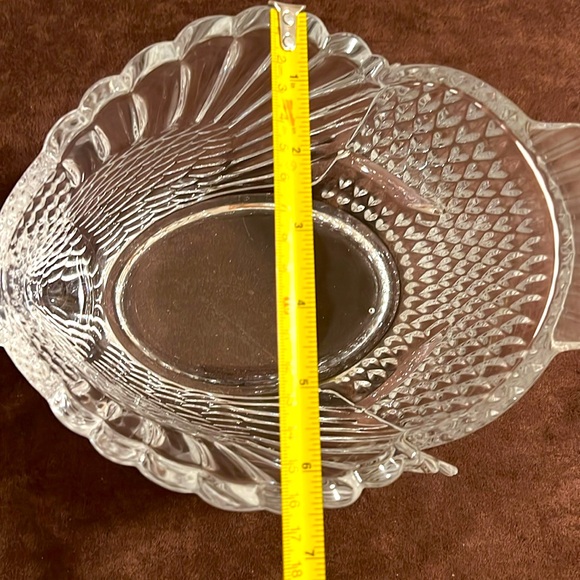 Elegant Glass Swan Bowl. NWOT - Picture 8 of 9